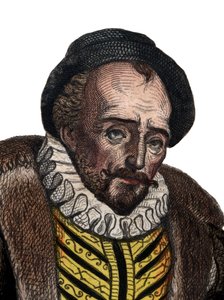 Ritratto di Michel Eyquem de Montaigne, scrittore francese da French School